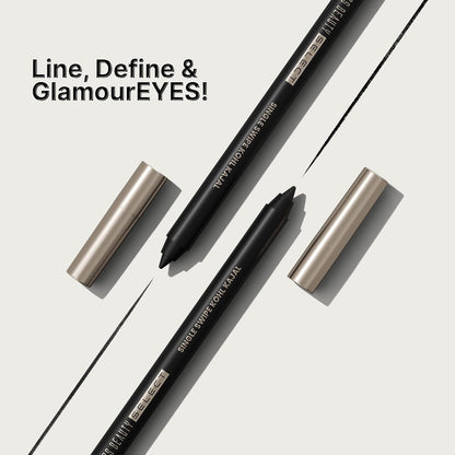 Swiss Beauty Kajal Ek-12 Black, 1.5 GRAM