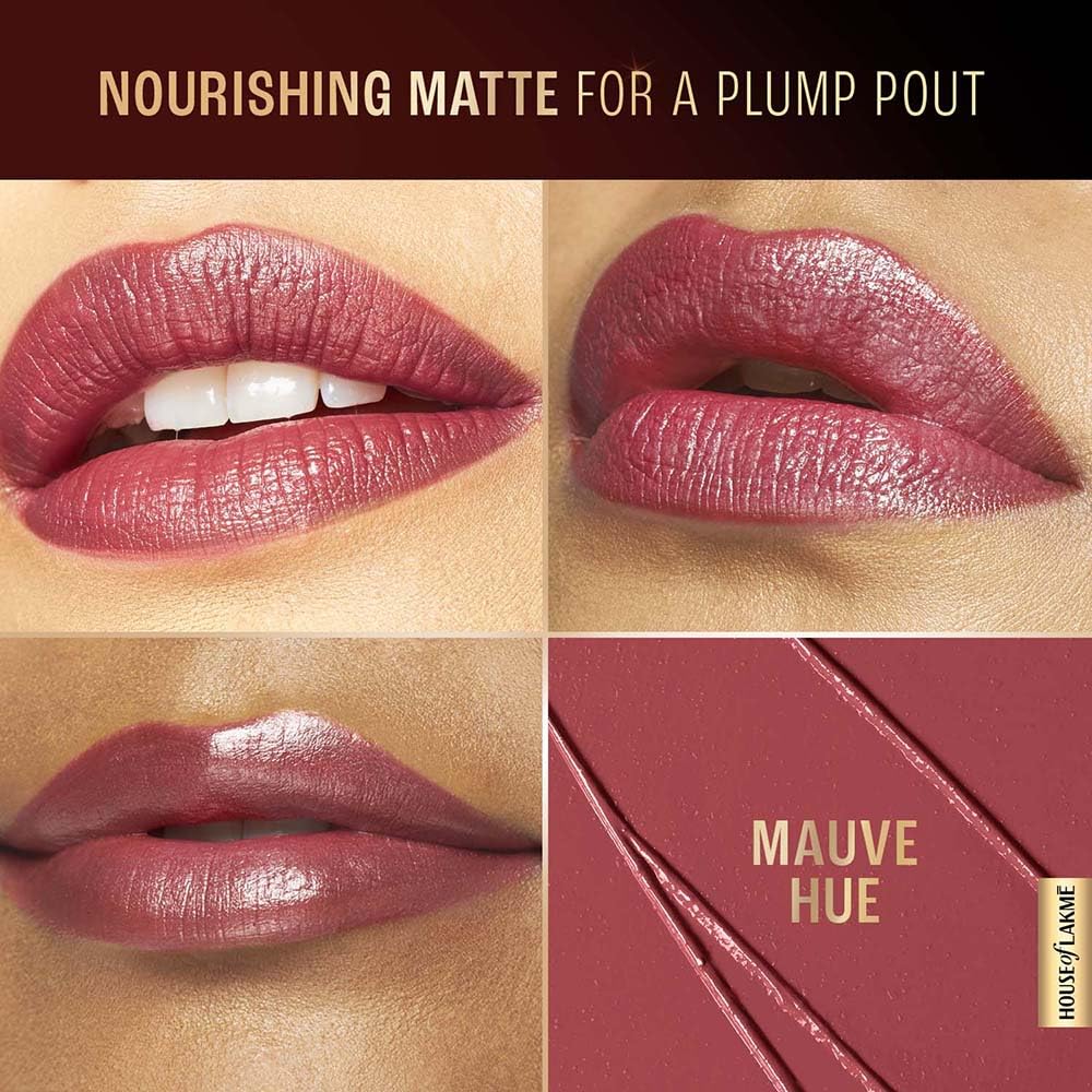 Lakme Ultimate Glam Lipstick - UN 5 Mauve Hue 4.3 g