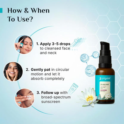 Pilgrim 2% Kojic Acid & 1% Alpha Arbutin 30 MILLI_LITRE