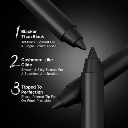 Swiss Beauty Kajal Ek-12 Black, 1.5 GRAM