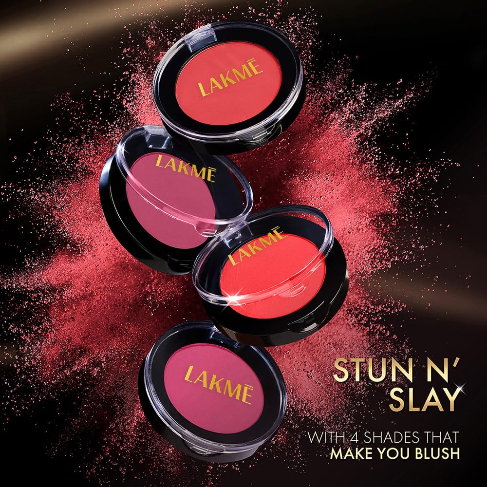 Lakme Face It Blush Perfect - Plum B3