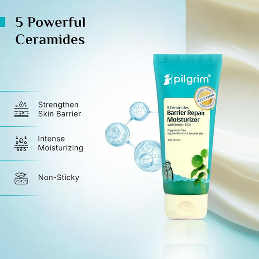 Pilgrim 5 Ceramides Barrier Repair Moisturizer 100 GRAM