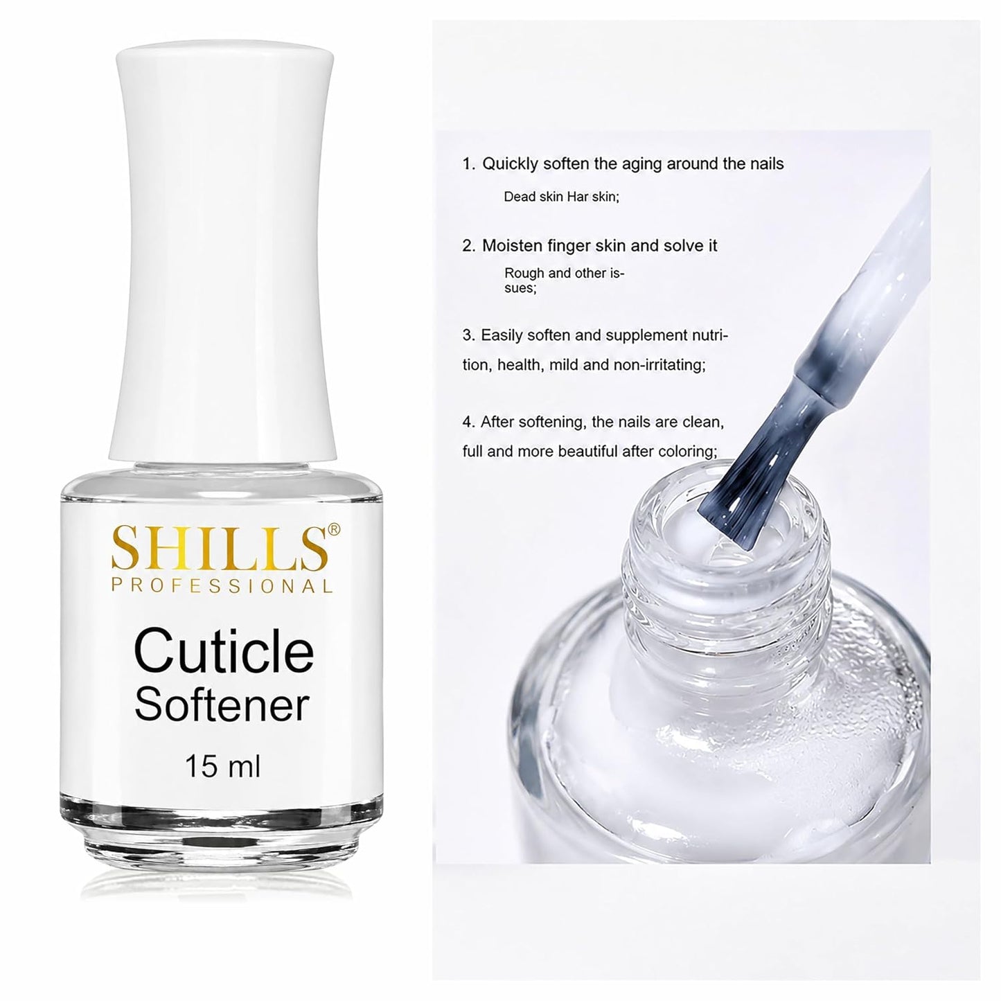 SHILLS PROFESSIONAL CUTICAL SOFTENER COLOR GEL SPN-11118