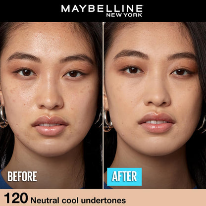 Maybelline New York Fit Me Matte+Poreless Liquid Foundation - 120 Classic Ivory 30 MILLI_LITRE