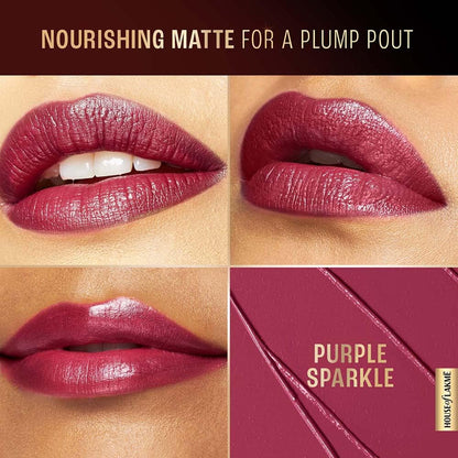 LAKME ULTIMATE GLAM SATIN MATTE LIPSTICK - 2 WINE VELVET 4.3 g