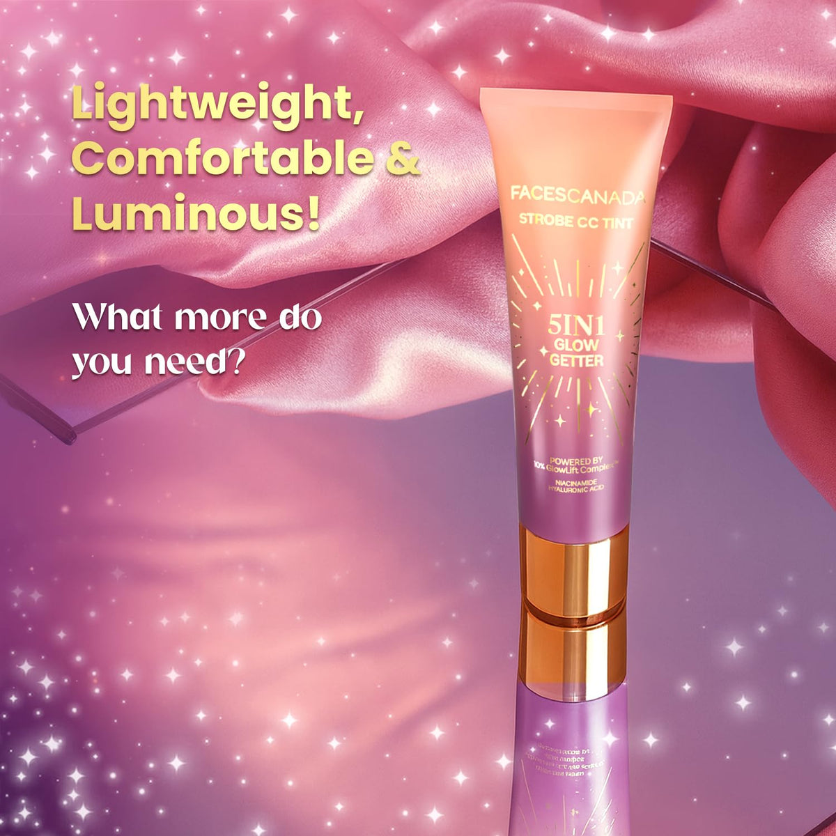 Faces Canada Strobe CC Tint 5 in 1 Cream - 02 SUNSET GLAZE