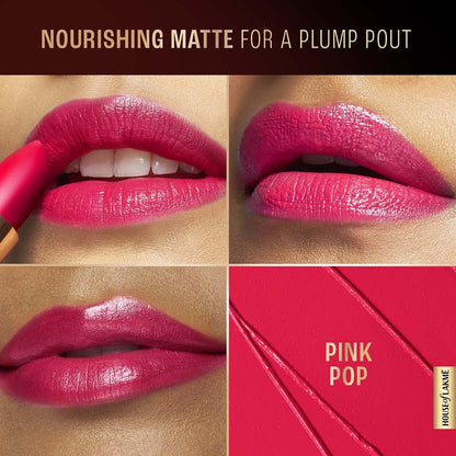 Lakme Glam Satin Matte Lipstick - Up 2 Pink Pop 4.3 g