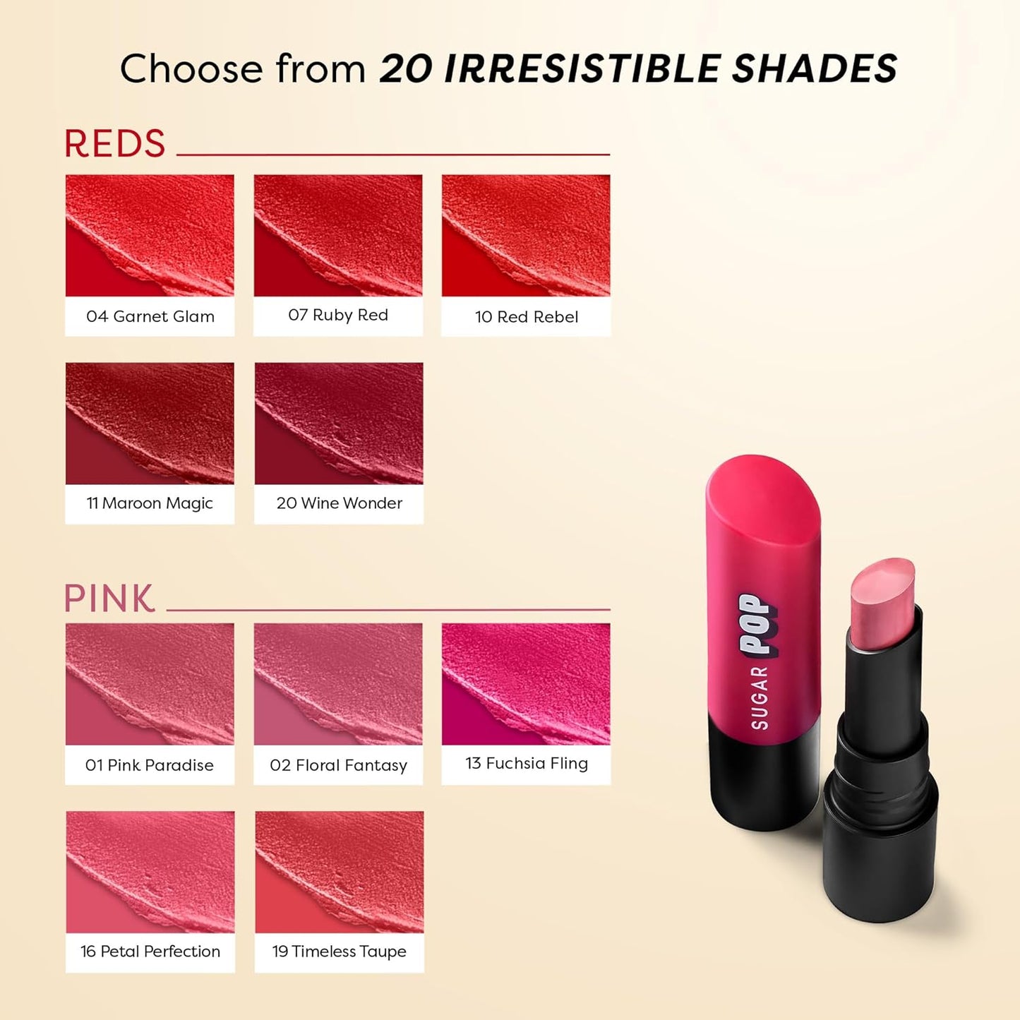 Sugar Pop 03 Coral Delight Ultrastay Transferproof Lipstick 1 PIECE
