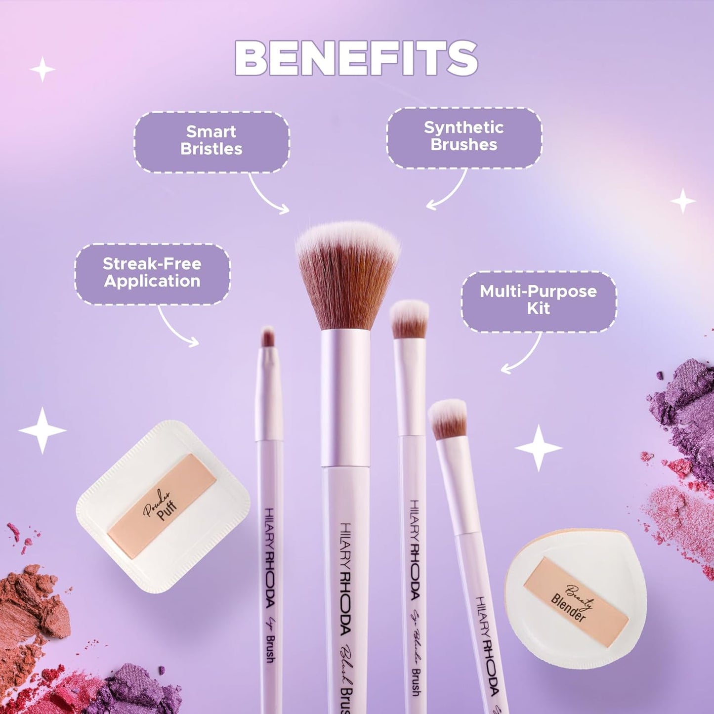 HILARY RHODA PLAY 'N' BLEND BRUSH SET