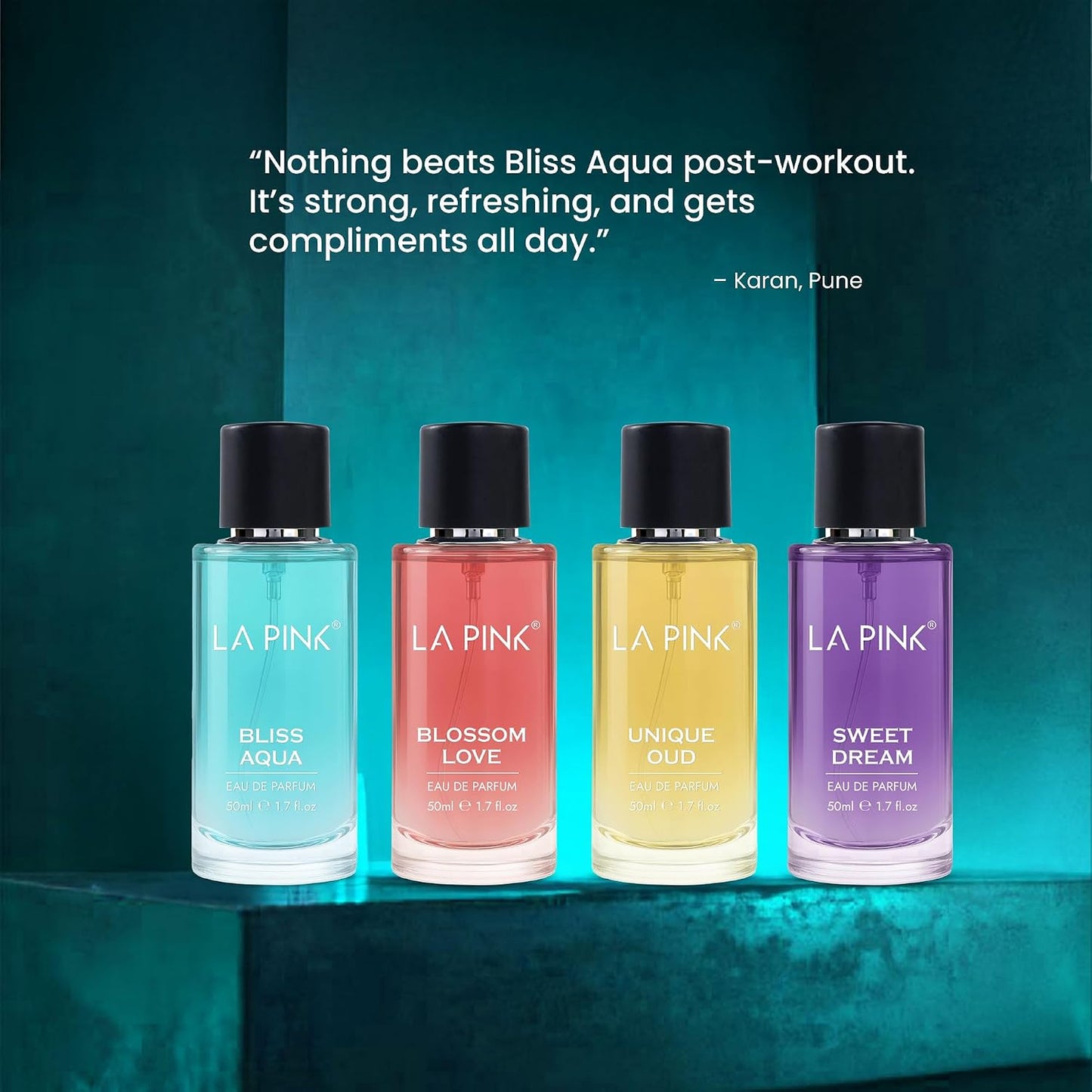 LA Pink Bliss Aqua EAU DE Perfume 50 ml
