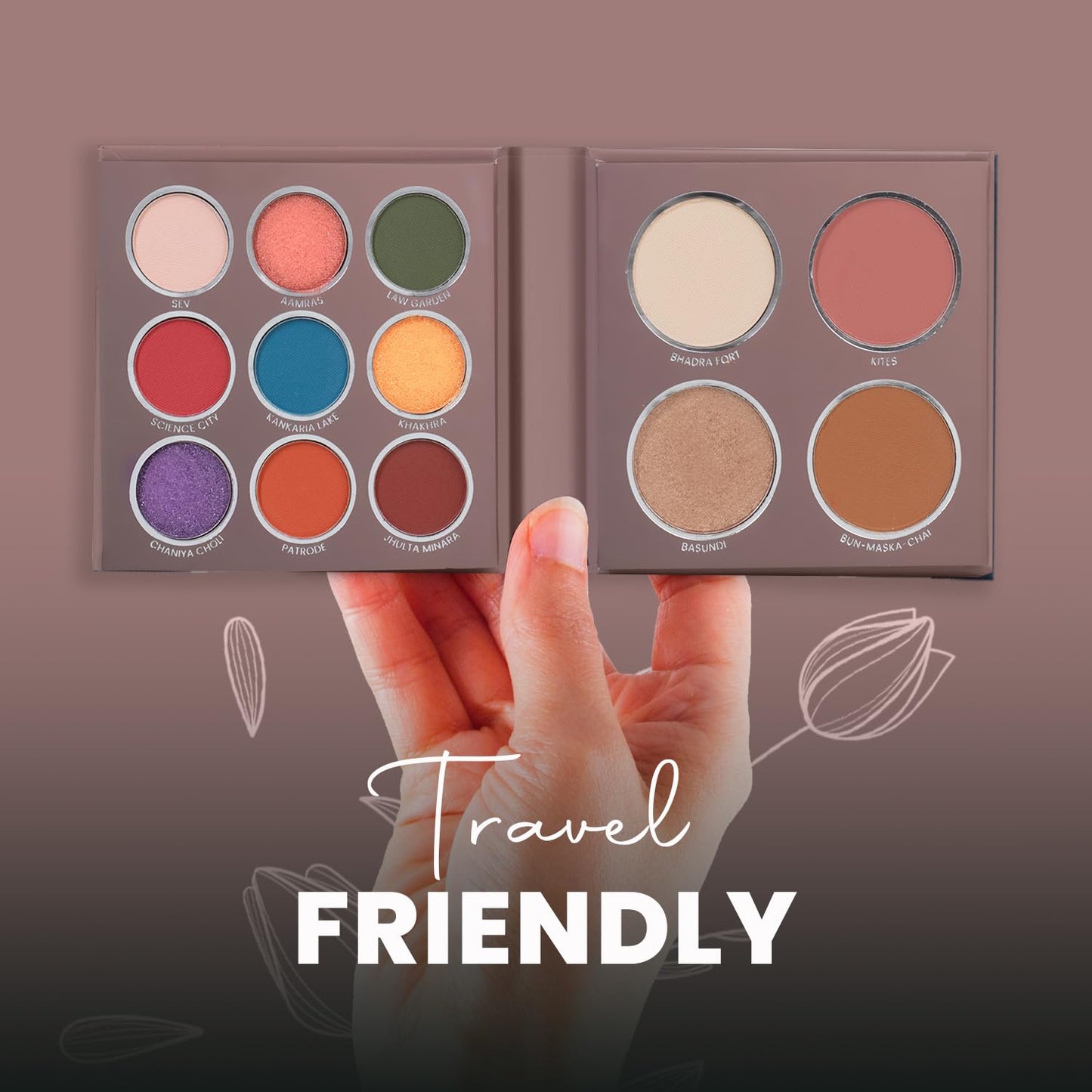 MARS Kolkata THE CITY PARADISE Makeup Kit - Multicolor 16 G