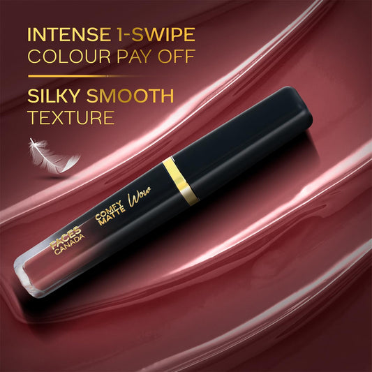 Faces Canada Comfy Silk Obsesion Lipstick - Bold Brown 07 4 g