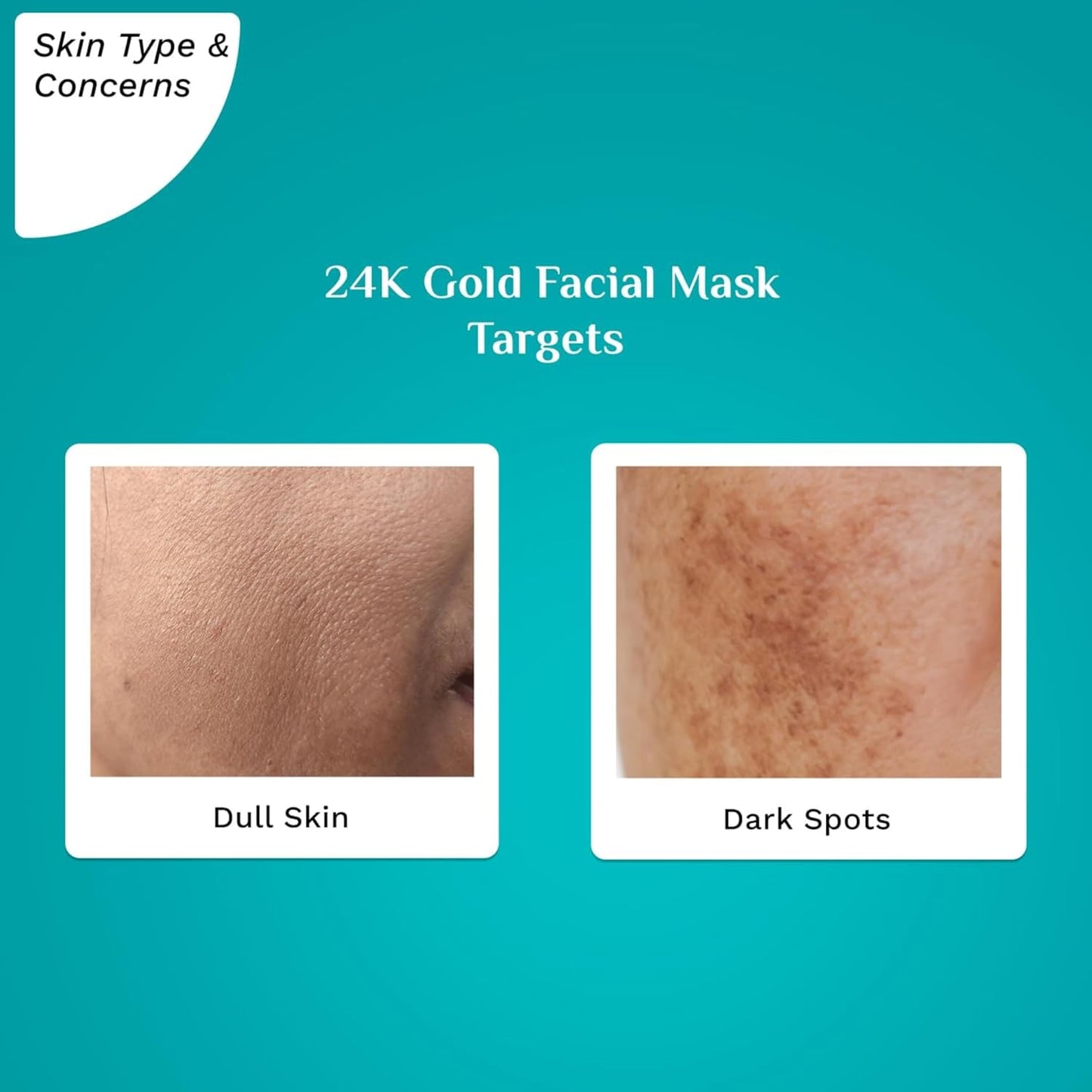 Pilgrim 24K Gold Facial Mask 50 GRAM