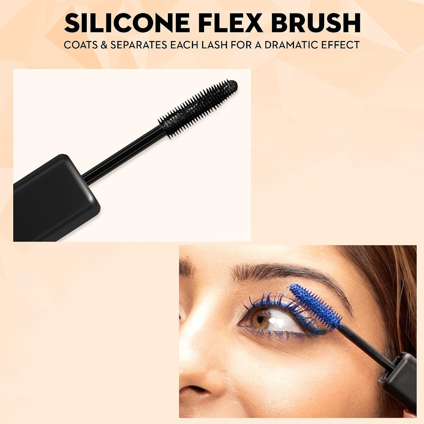 Sugar Cosmetics Bold Unfold Waterproof Mascara, Transfer-Proof & Smudge-Proof 01 Black Diamond 10 MILLI_LITRE