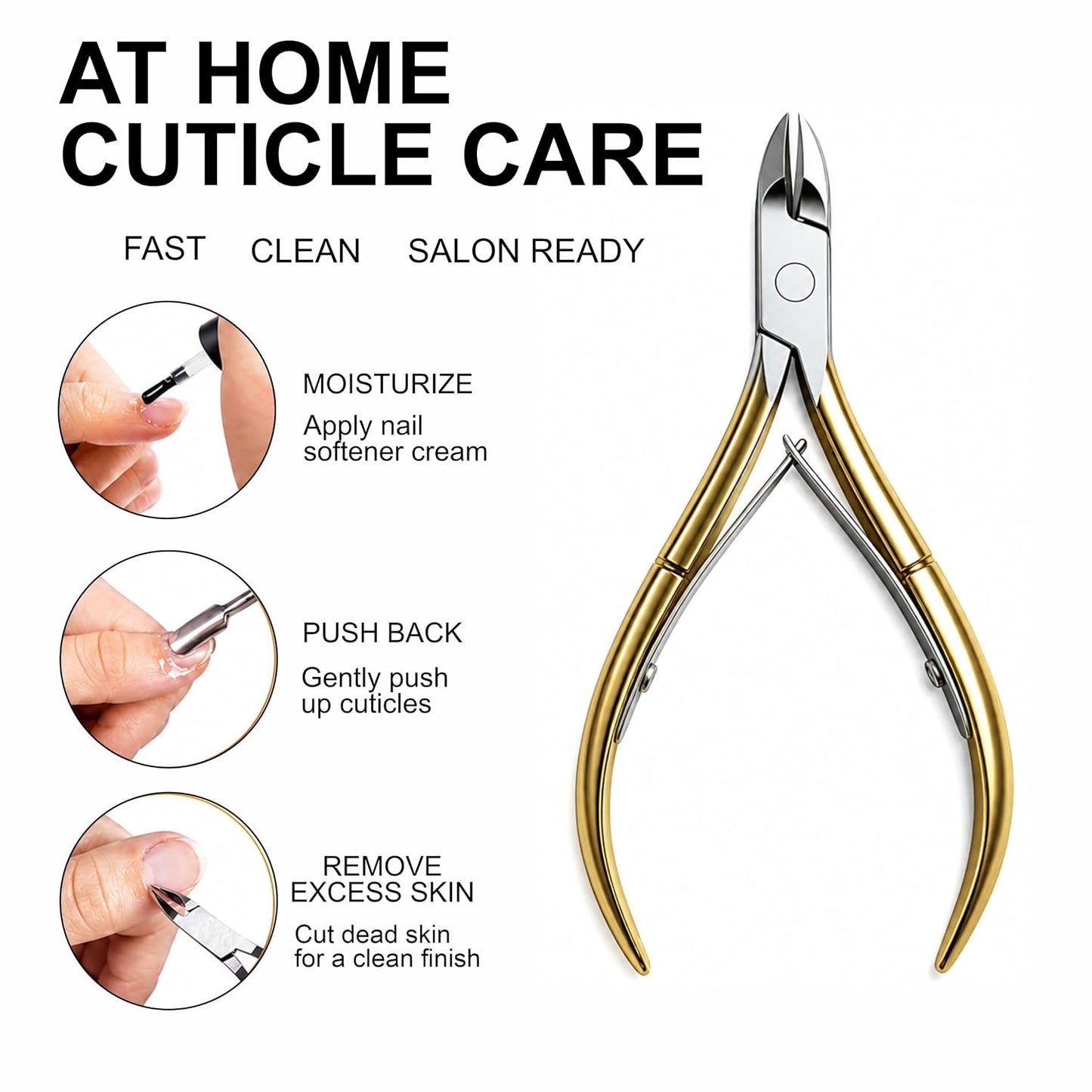 SHILLS PROFESSIONAL GOLDEN CUTICLE CUTTER SPN-21090