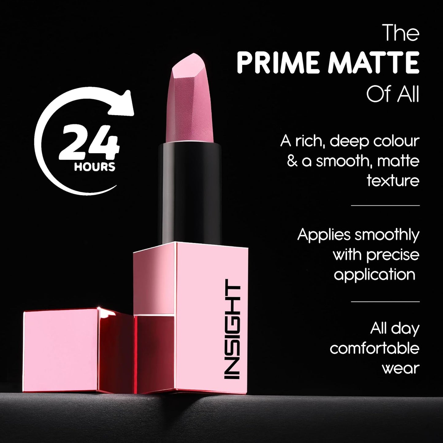 INSIGHT PRIME Matte Lipstick - 01 IRISH COFFEE 3.8 g