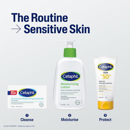 Cetaphil Cleansing & Moisturising Syndet Bar 100 GRAM