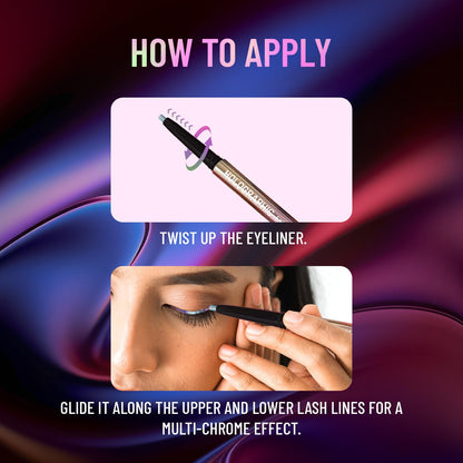 Swiss Beauty Holographic Eyeliner Nebula