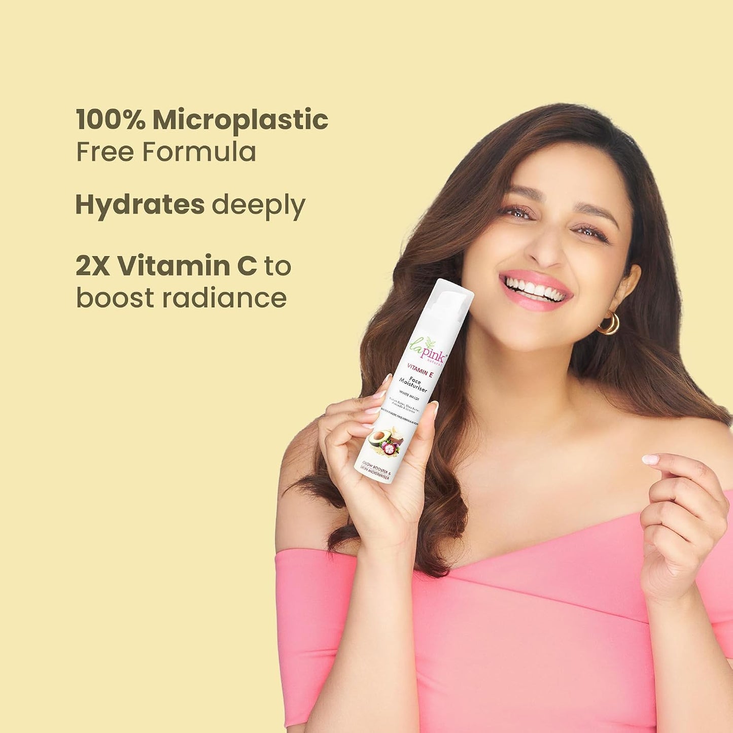LA Pink Vitamin E Face Moisturising Cream with White Haldi Cream 50g