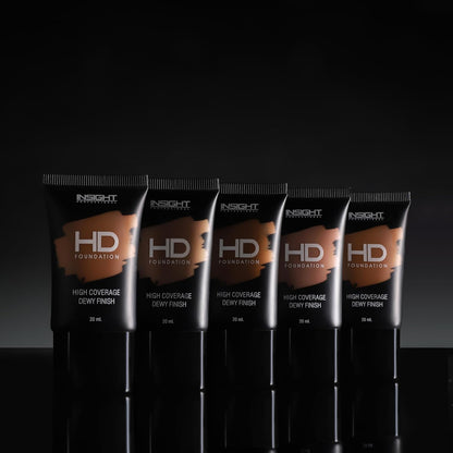 INSIGHT PROFESSTIONAL HIGH COVERAGE DEWY FINISH HD FOUNDATION - BEIGE 20 ml