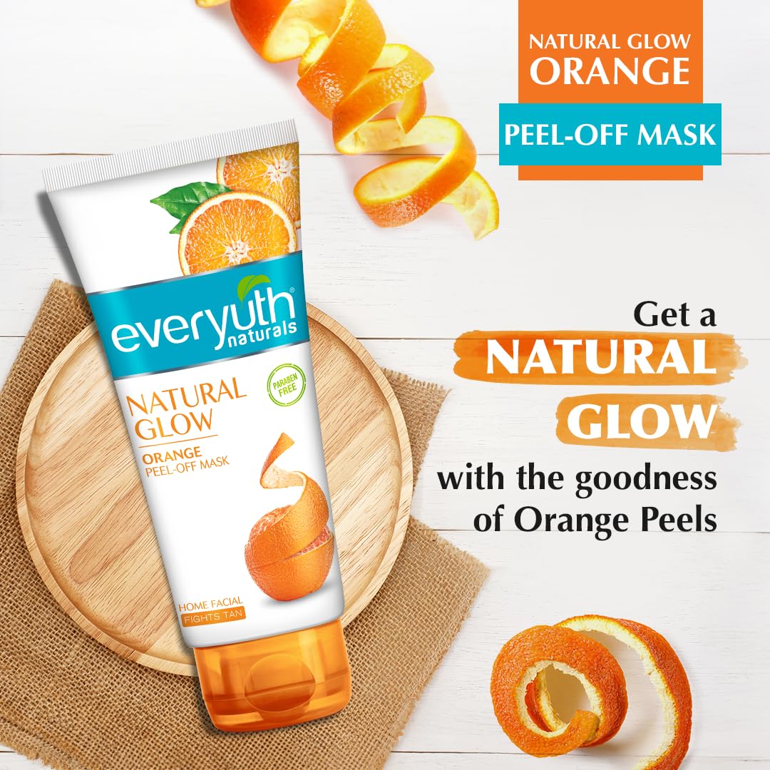 Everyuth Naturals Glow Orange Peel-Off Mask 100 g