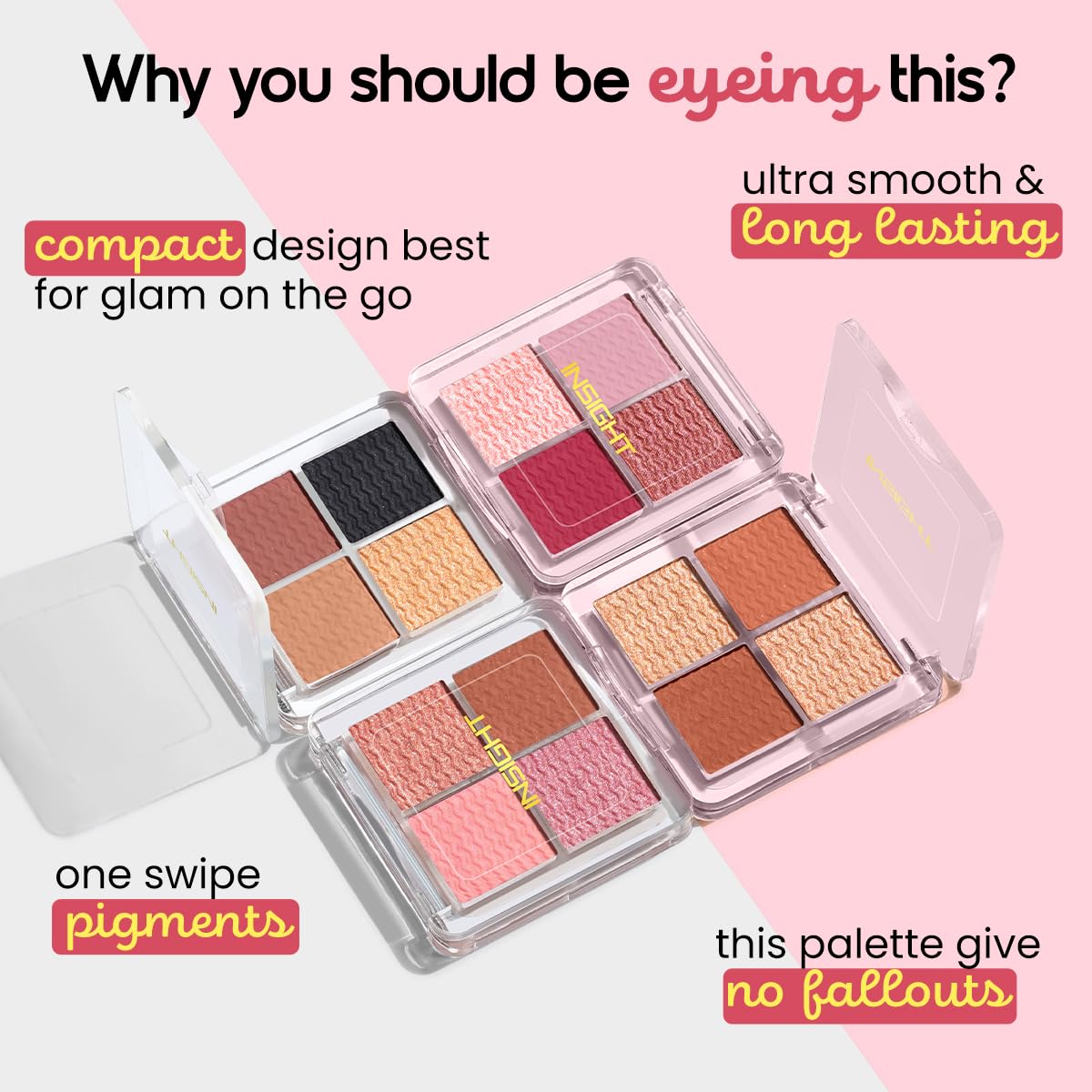 INSIGHT READY SET GLAM EYESHADOW PALETTE - 2 Festive Fusion 11 g