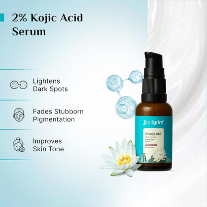 Pilgrim 2% Kojic Acid & 1% Alpha Arbutin 30 MILLI_LITRE