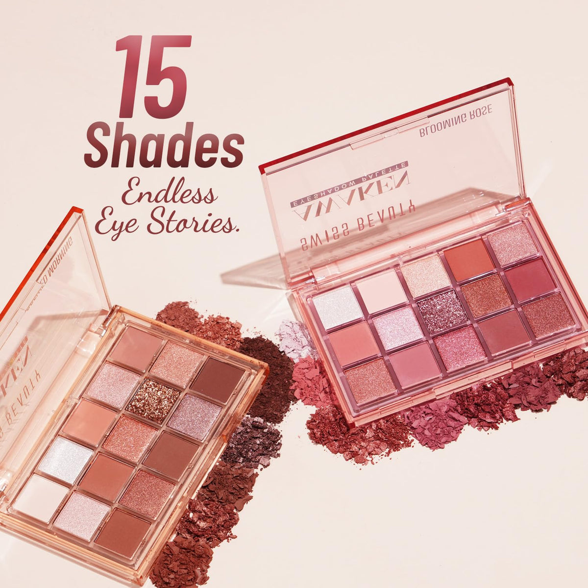 Swiss Beauty AWAKEN Eyeshadow Palette - Brewed Morning 11g