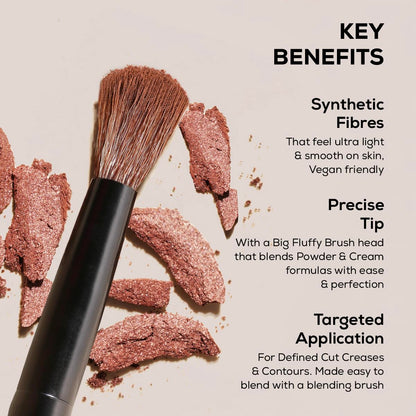 INSIGHT Eyeshadow Blending Eye Brush - Black 1 PIECE