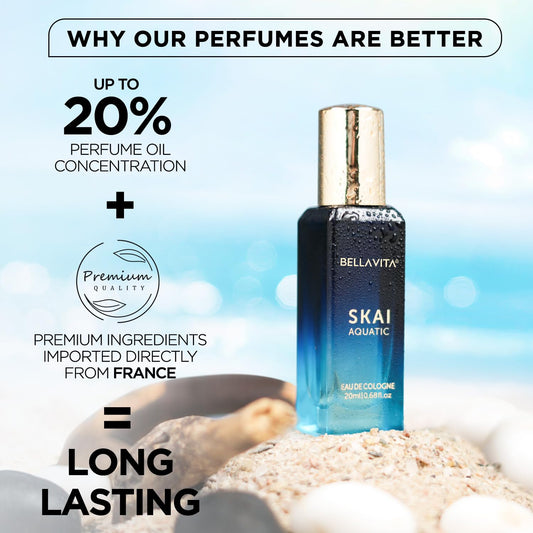 Bellavita Skal Aquatic Eau De Cologne 20 ml