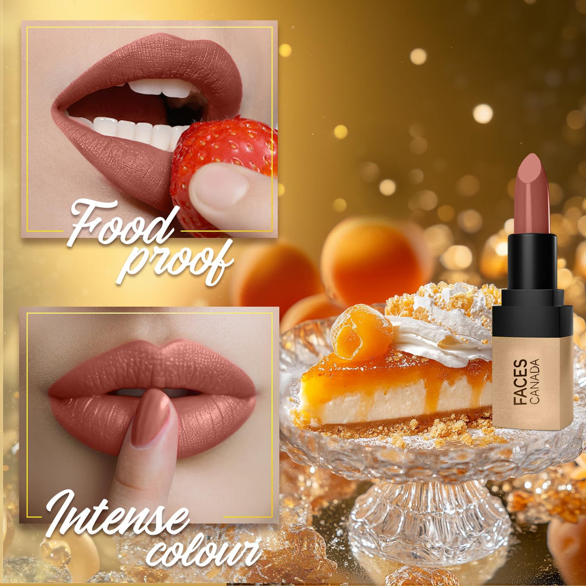 Facescanada Matte Velvet Touch Lipstick - Apricot Jam 15 4.2g