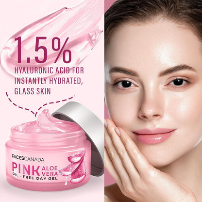 Faces Canada Pink Aloe Vera Day Gel 50 gm
