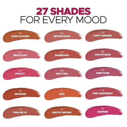 HILARY RHODA MATTE TRAP LIQUID LIPSTICK - 12 PINK RASPBERRY