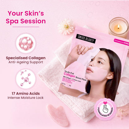 Swiss Beauty Youth Full Collagen Boost Mask