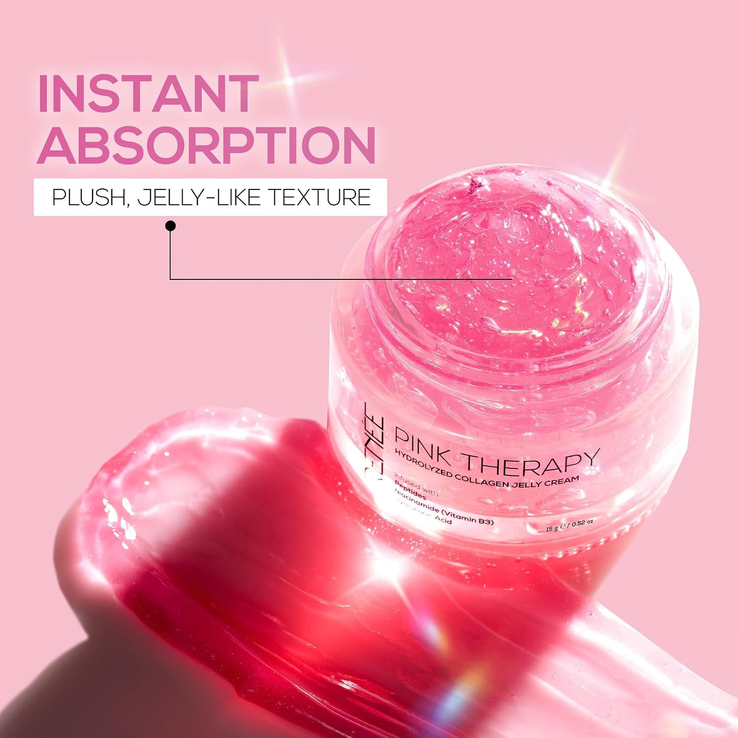 RENEE PINK THERAPY HYDROLYZED COLLAGEN JELLY CREAM - 15g
