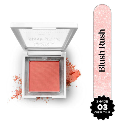 HILARY RHODA BLUSH RUSH - 03 CORAL TULIP 6 GRAM