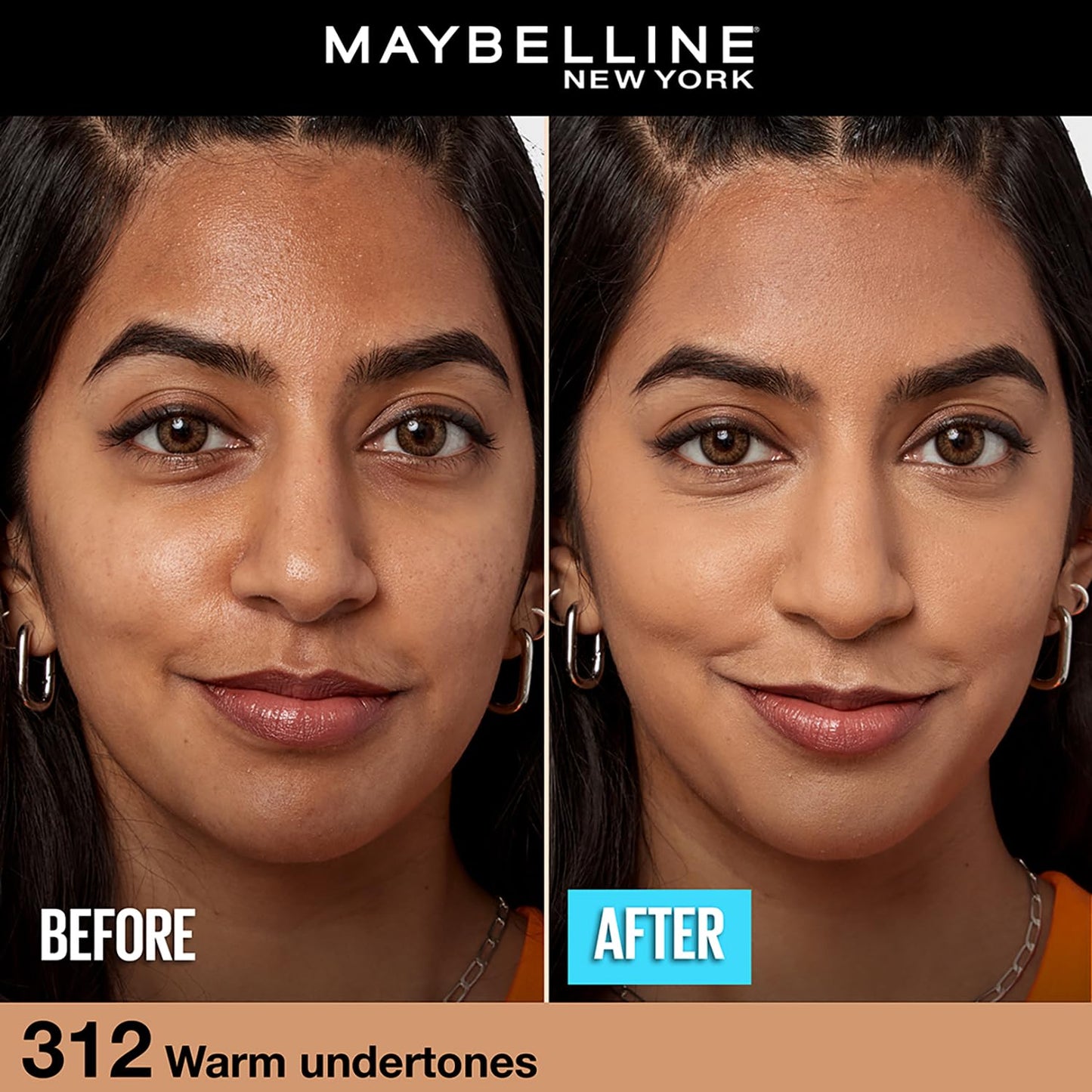 Maybelline New York Fit Me Matte+Poreless Liquid Foundation - 312 Golden 30 MILLI_LITRE