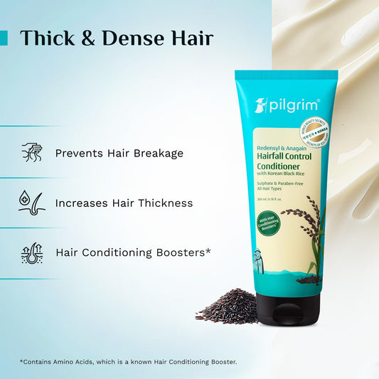 Pilgrim Redensyl & Anagain Hairfall Control Conditioner 200 MILLI_LITRE