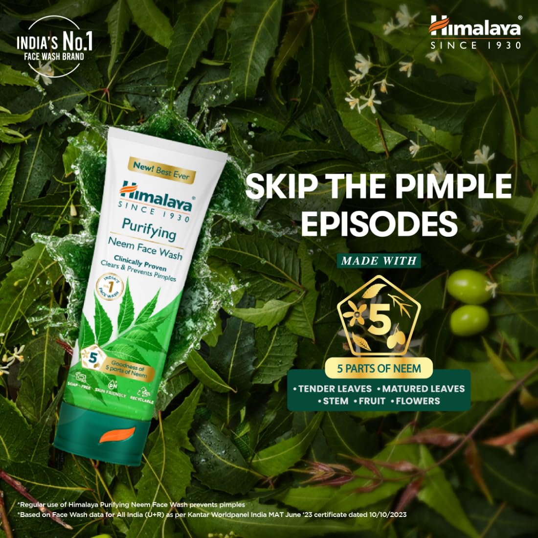 Himalaya Purifying Neem Face Wash 300 ml