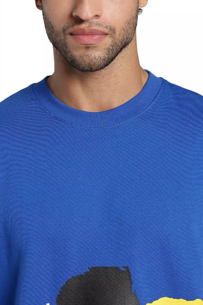 Blue Delulu Oversized T-Shirt