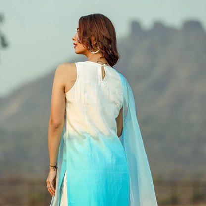 Multicolour Patchwork Suit - Ambraee