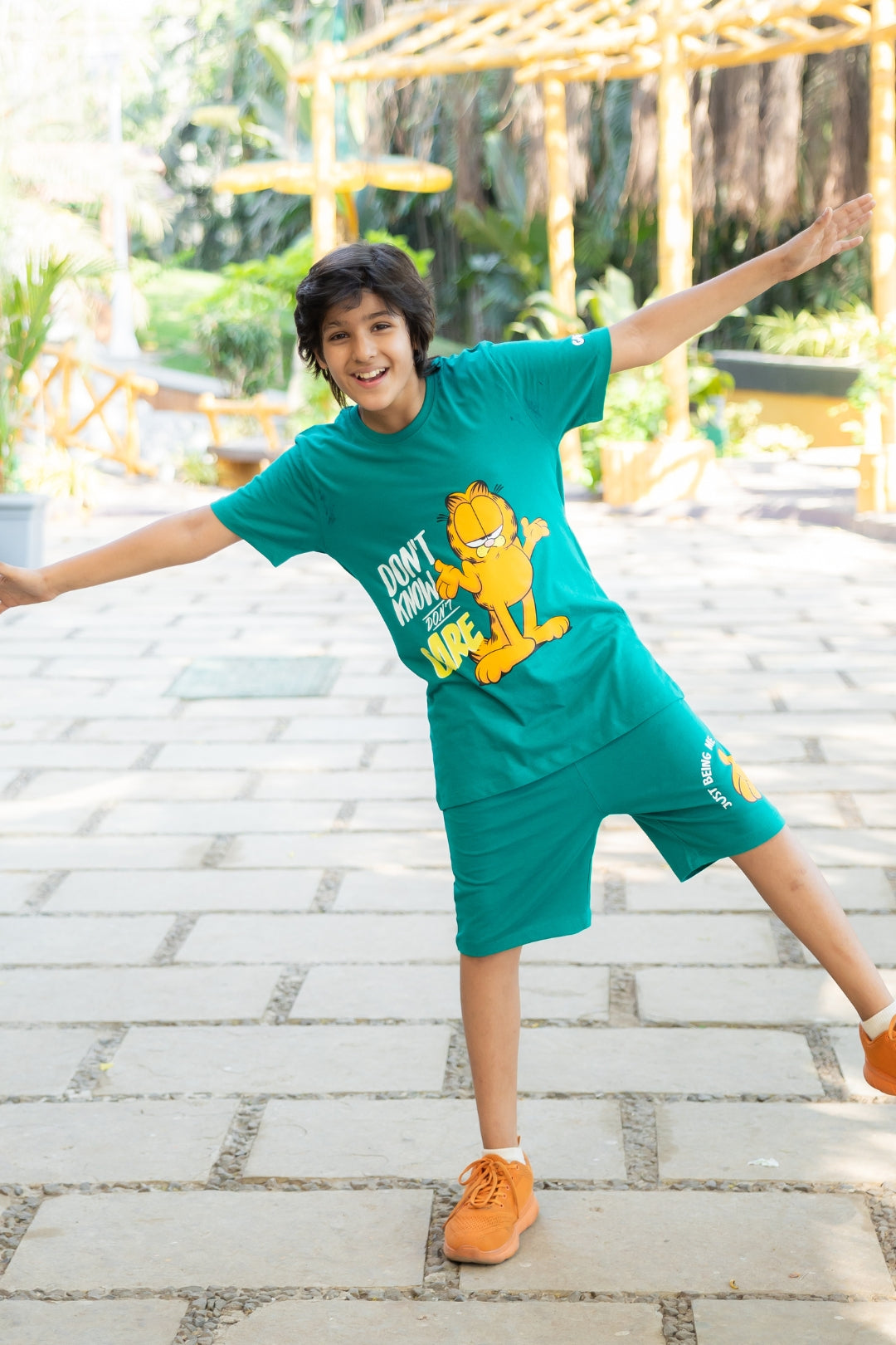 Garfield Iconic Shorts Set Nap Chief