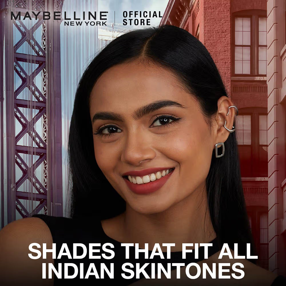 Maybelline New York Sensational Creamy Matte Lipstick Hydrating Formula - 609 DYNAMITE RED