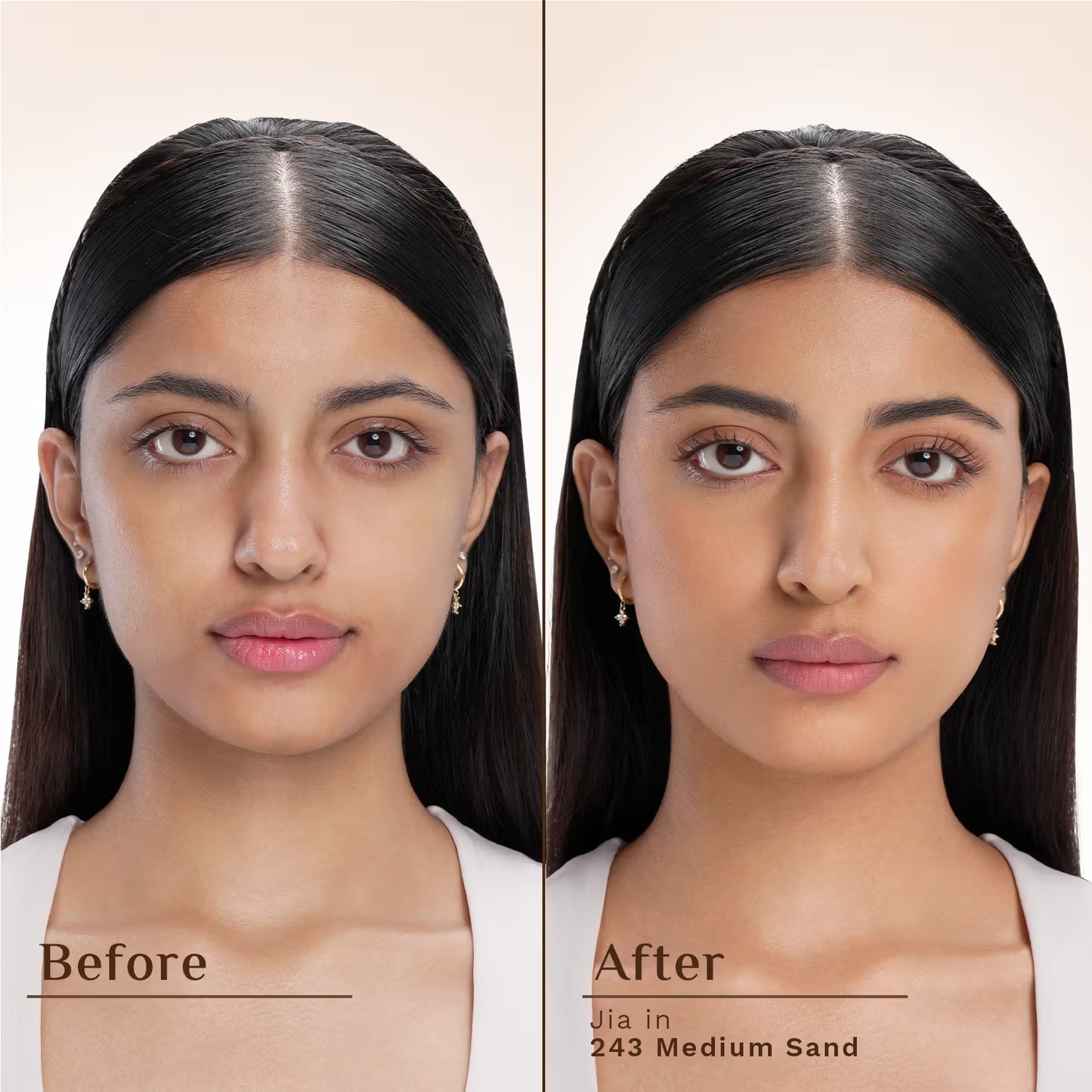 PILGRIM Dream Matte Foundation Stick (Lightweight+Full Coverage) - 243 Medium Sand 10g