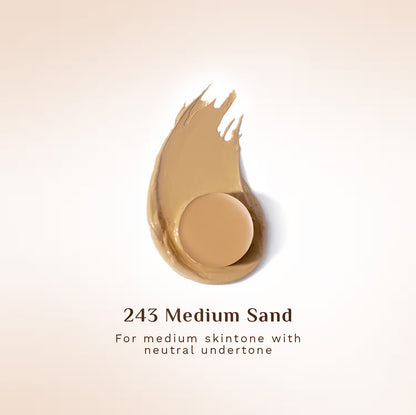PILGRIM Dream Matte Foundation Stick (Lightweight+Full Coverage) - 243 Medium Sand 10g