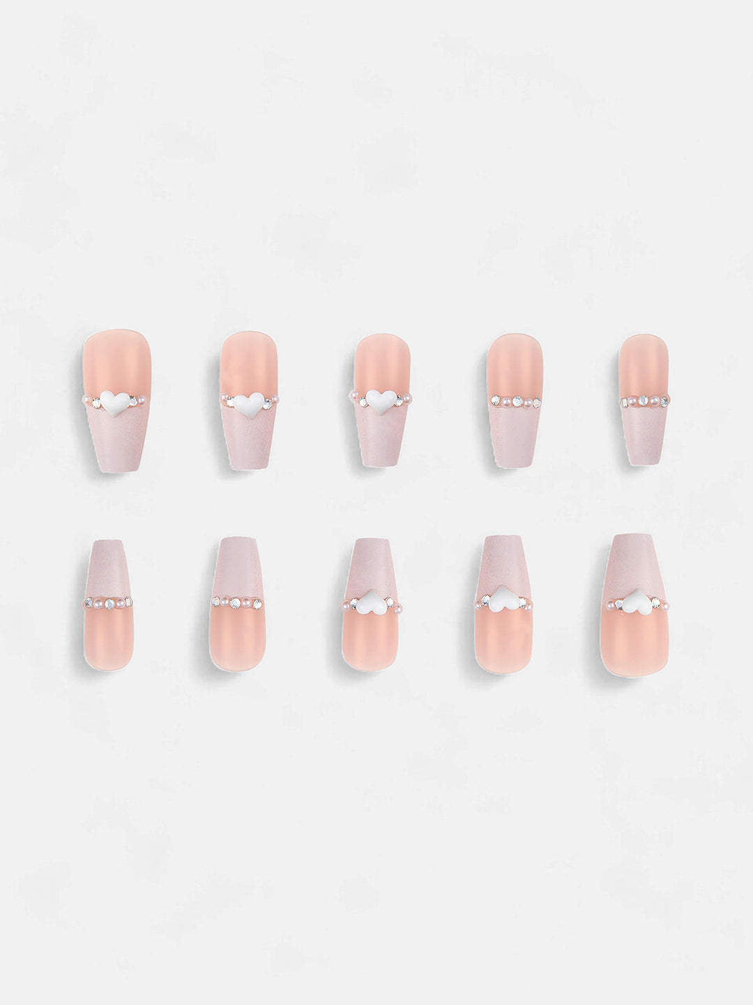 The French CÃ¥â€œUr Press-On Nails - Daisy White