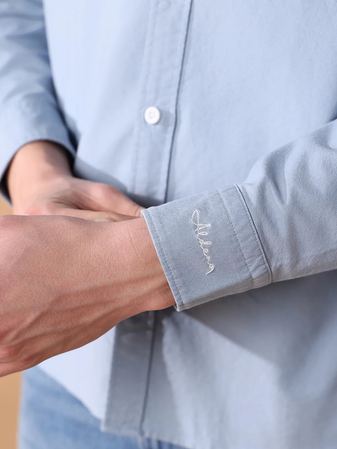 Blue Regular Fit Solid Casual Shirt for Men (SILVO)