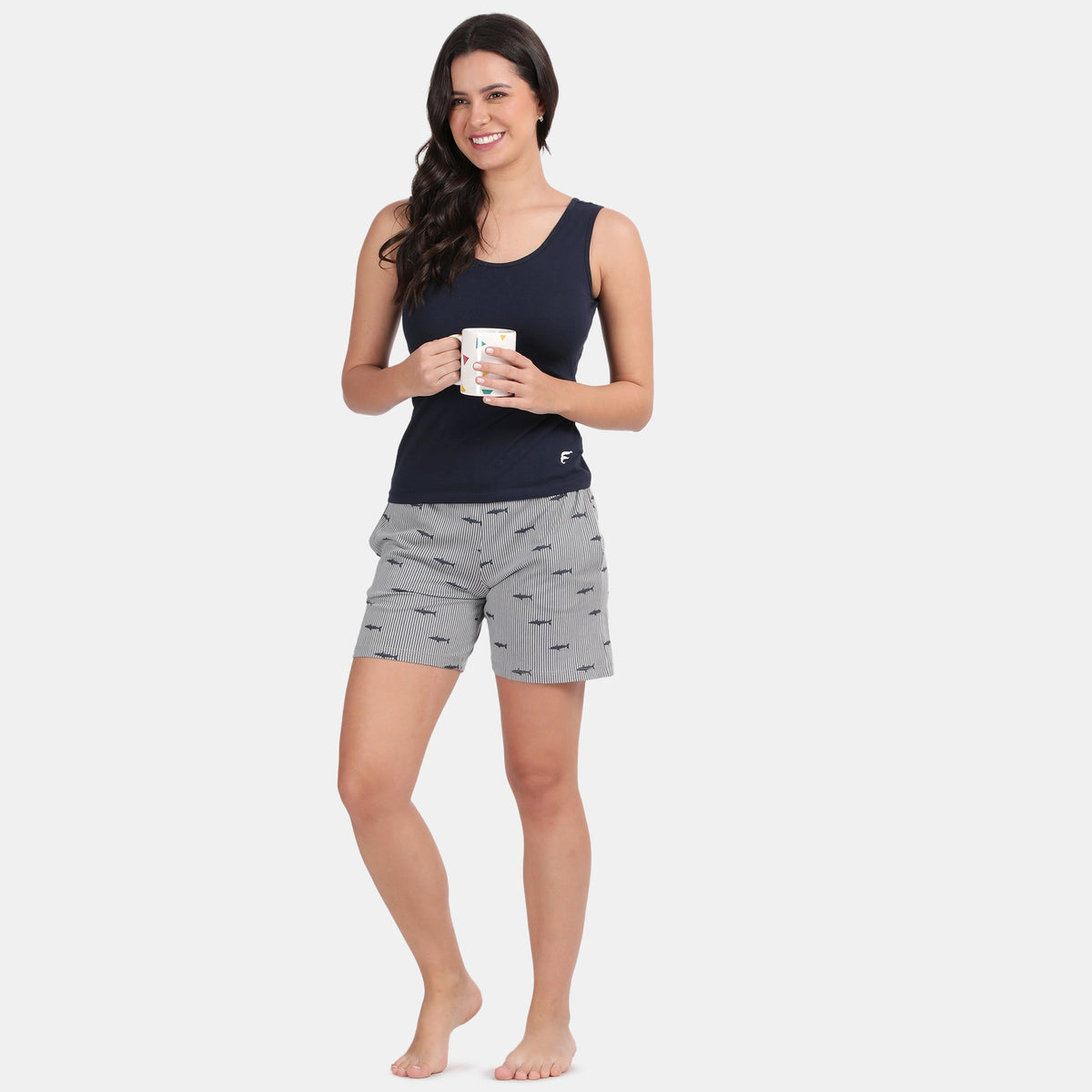Envie Regular Fit Knitted Shorts - Assorted