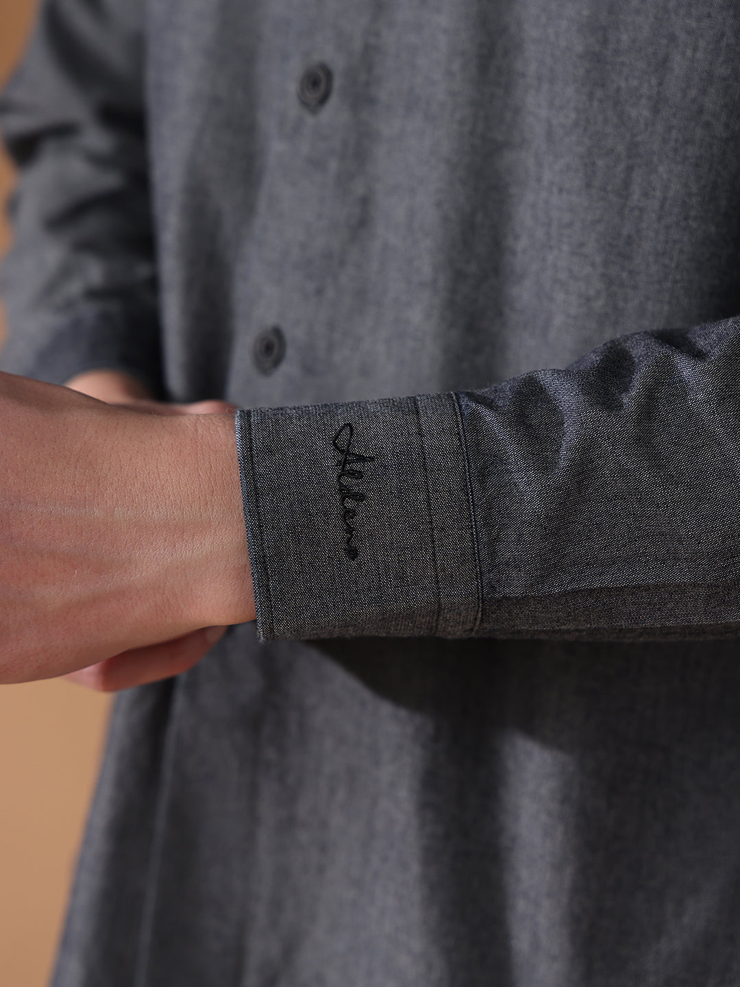 Black Regular Fit Solid Casual Shirt for Men (LELIA)