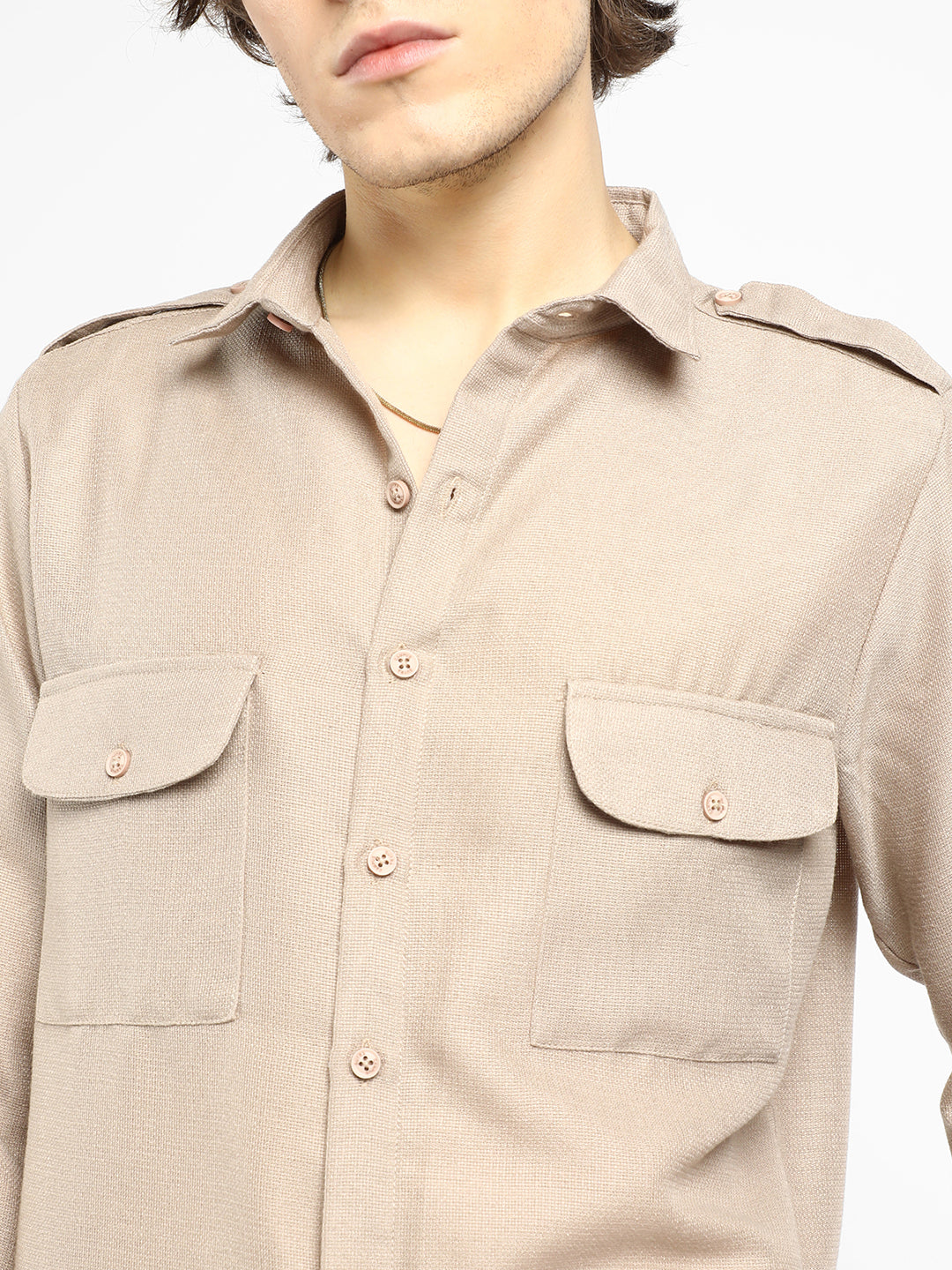Solid Relaxed Shirt